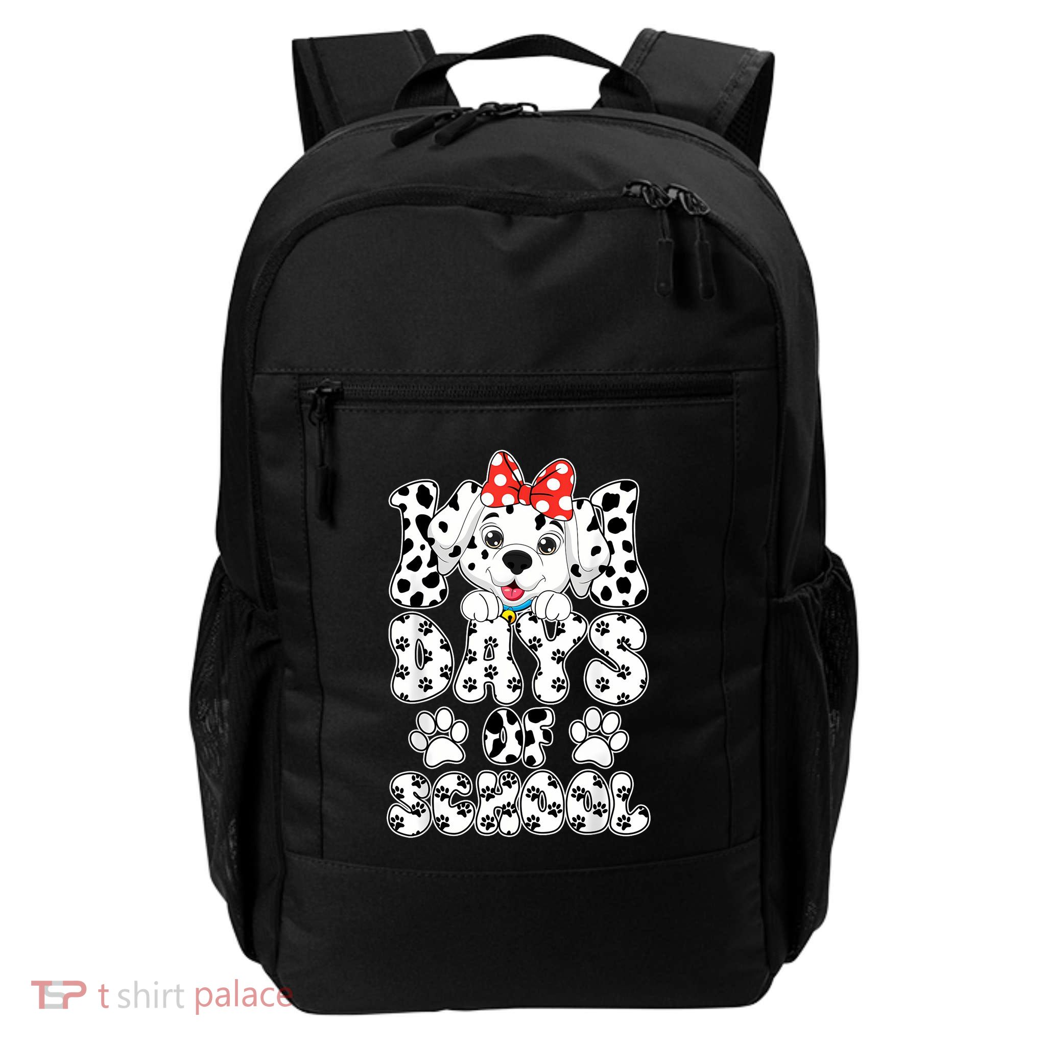 100 Days Of School Dalmatian Dog 100th Days Backpack
