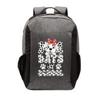 100 Days Of School Dalmatian Dog 100th Days Vector Backpack