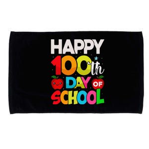 100 Days Of School Teacher Student 100th Day Microfiber Hand Towel