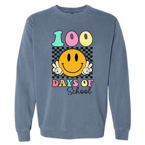 100 Days Of School Teacher 100th Day Of School Garment-Dyed Sweatshirt