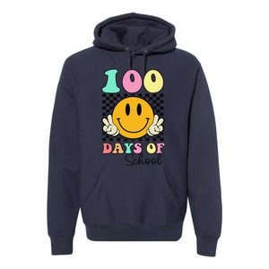 100 Days Of School Teacher 100th Day Of School Premium Hoodie