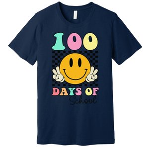 100 Days Of School Teacher 100th Day Of School Premium T-Shirt