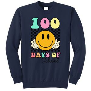 100 Days Of School Teacher 100th Day Of School Tall Sweatshirt