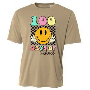 100 Days Of School Teacher 100th Day Of School Cooling Performance Crew T-Shirt