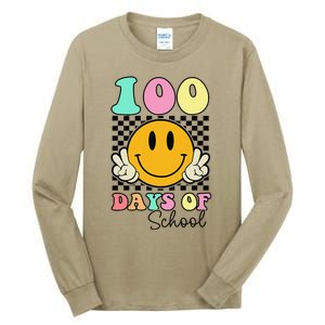 100 Days Of School Teacher 100th Day Of School Tall Long Sleeve T-Shirt