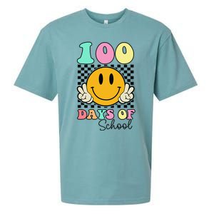 100 Days Of School Teacher 100th Day Of School Sueded Cloud Jersey T-Shirt