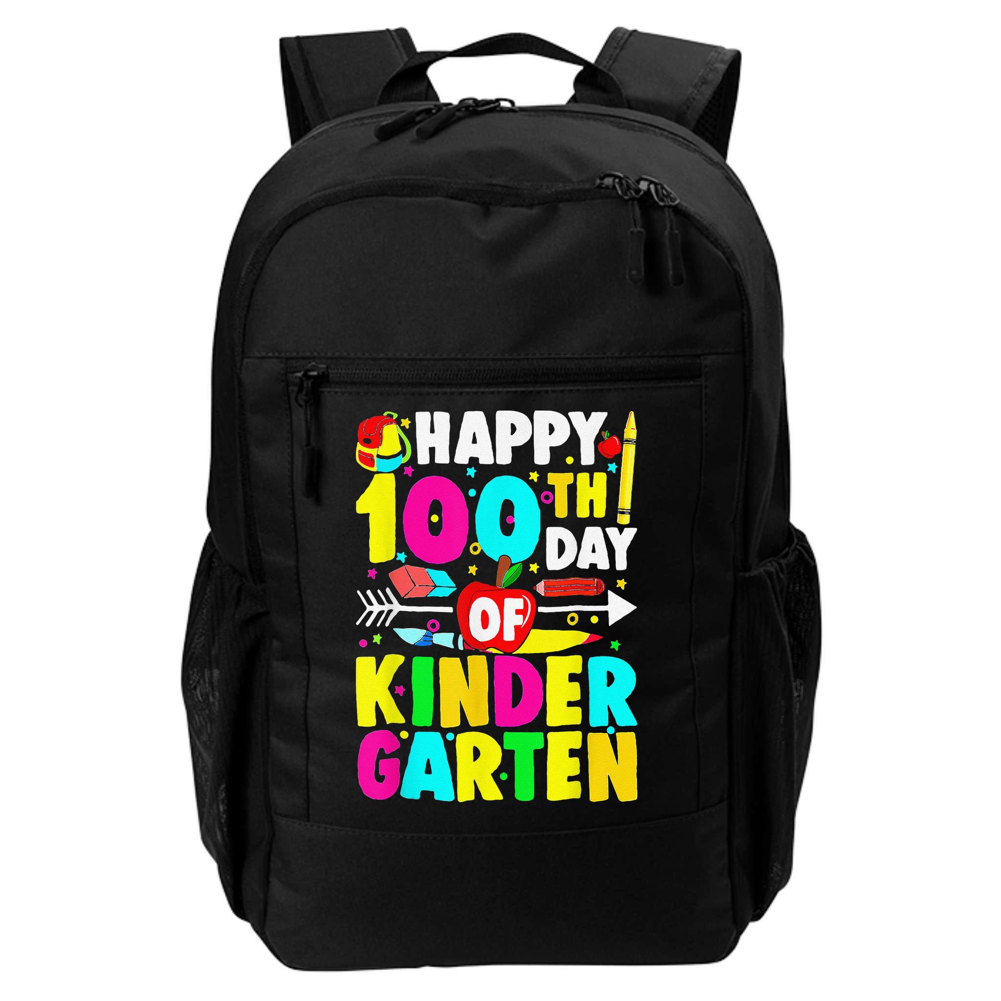 100 Days Of Kindergarten Happy 100th Day Of School Backpack