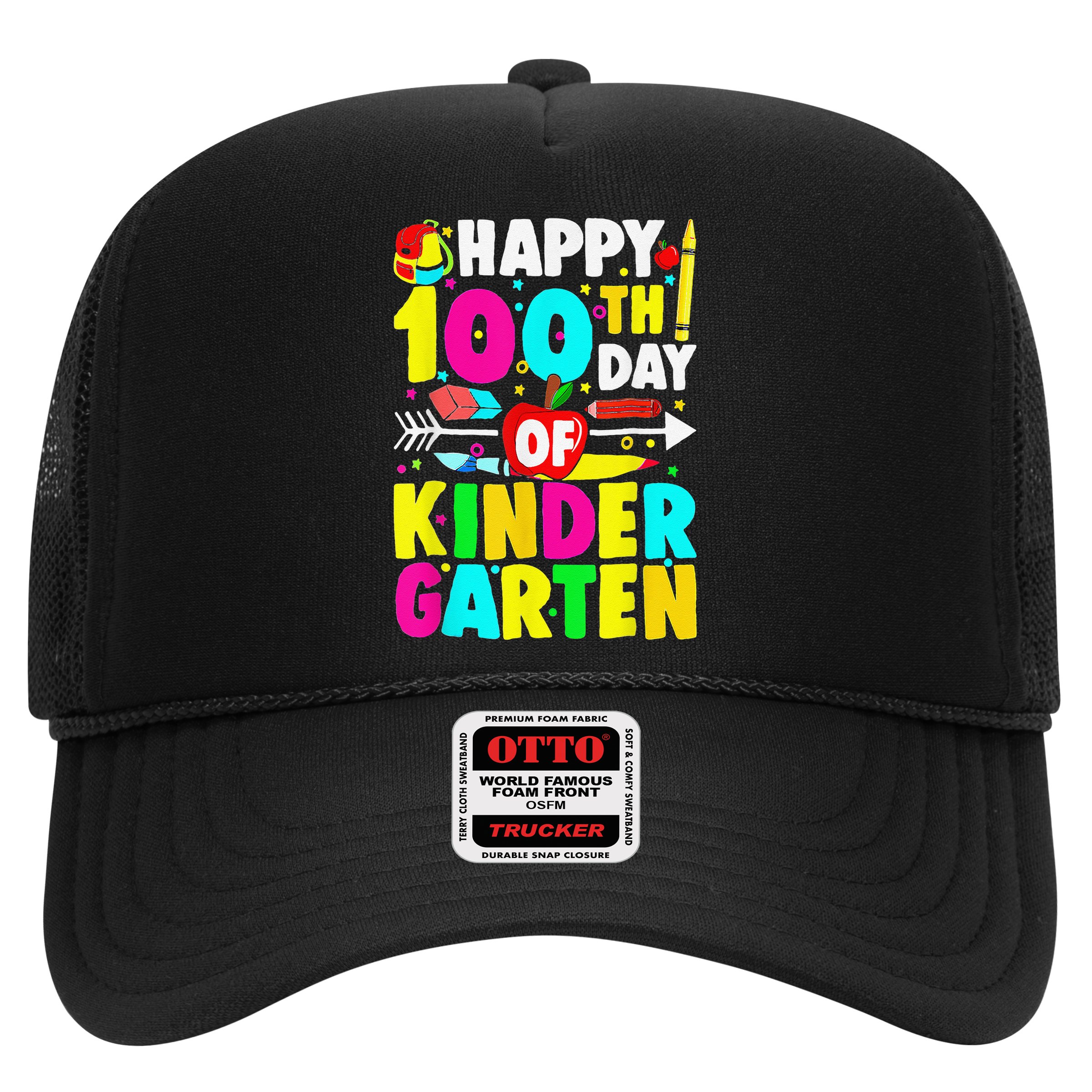100 Days Of Kindergarten Happy 100th Day Of School Hat