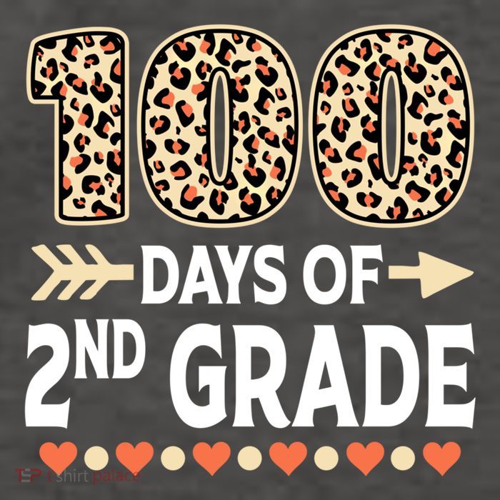 100 Days Of Second Grade Teacher 100Th Day Of School Leopard Gift Vector Backpack