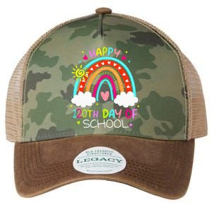 120th Day Of School Rainbow 120 Days Smarter Teacher Legacy Tie Dye Trucker Hat