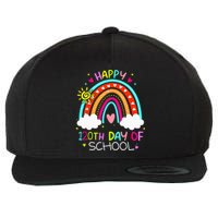 120th Day Of School Rainbow 120 Days Smarter Teacher Wool Snapback Cap