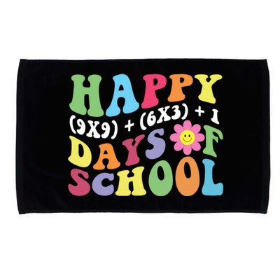 100th Day Of School Math Formula 100 Days Of School Teacher Gift Microfiber Hand Towel