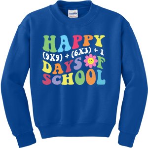 100th Day Of School Math Formula 100 Days Of School Teacher Gift Kids Sweatshirt