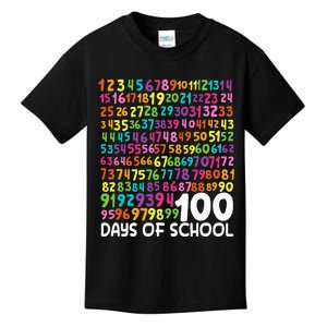 100th Day Of School Teacher 100 Days Math Numbers Kids T-Shirt