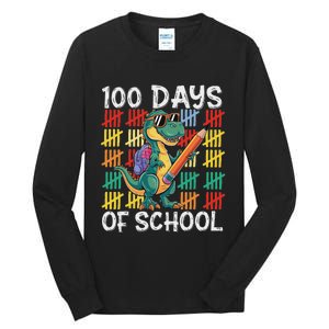 100th Day Of School Costume For 100 Days Tall Long Sleeve T-Shirt