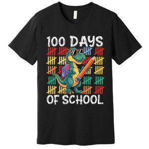 100th Day Of School Costume For 100 Days Premium T-Shirt