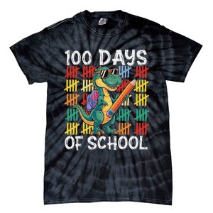 100th Day Of School Costume For 100 Days Tie-Dye T-Shirt