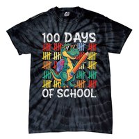 100th Day Of School Costume For 100 Days Tie-Dye T-Shirt