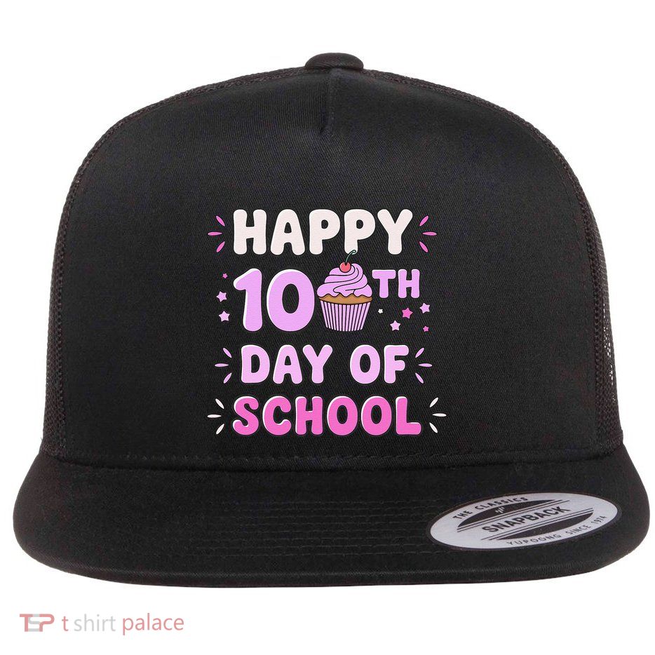 100 Days Of School Costume Teacher Student 100th Day Flatbill Hat