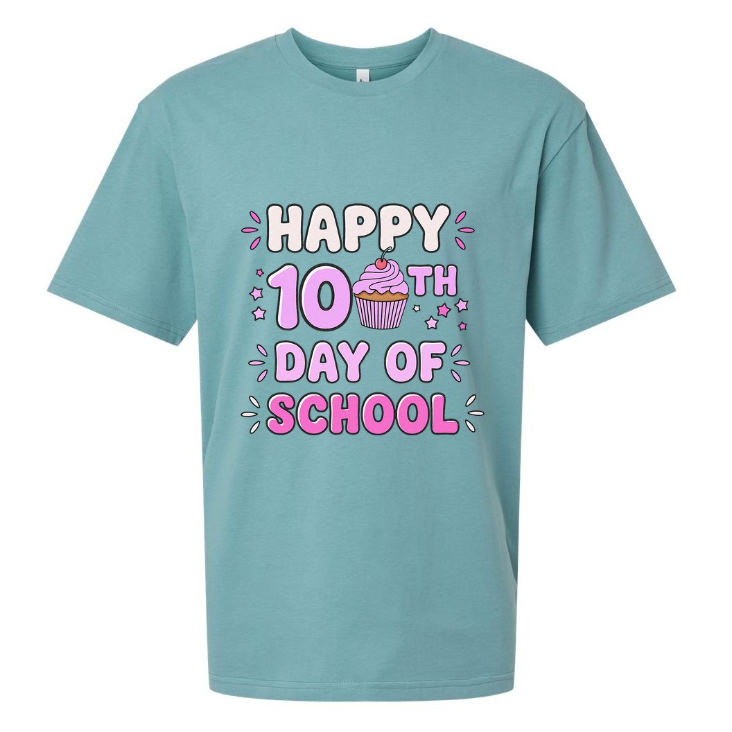 100 Days Of School Costume Teacher Student 100th Day Sueded Cloud Jersey T-Shirt