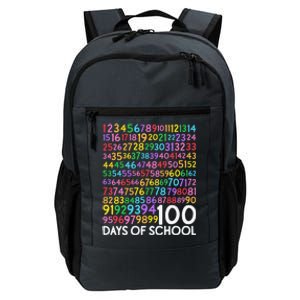 100th Day Of School Teacher 100 Days Math Numbers Daily Commute Backpack