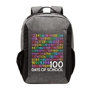 100th Day Of School Teacher 100 Days Math Numbers Vector Backpack