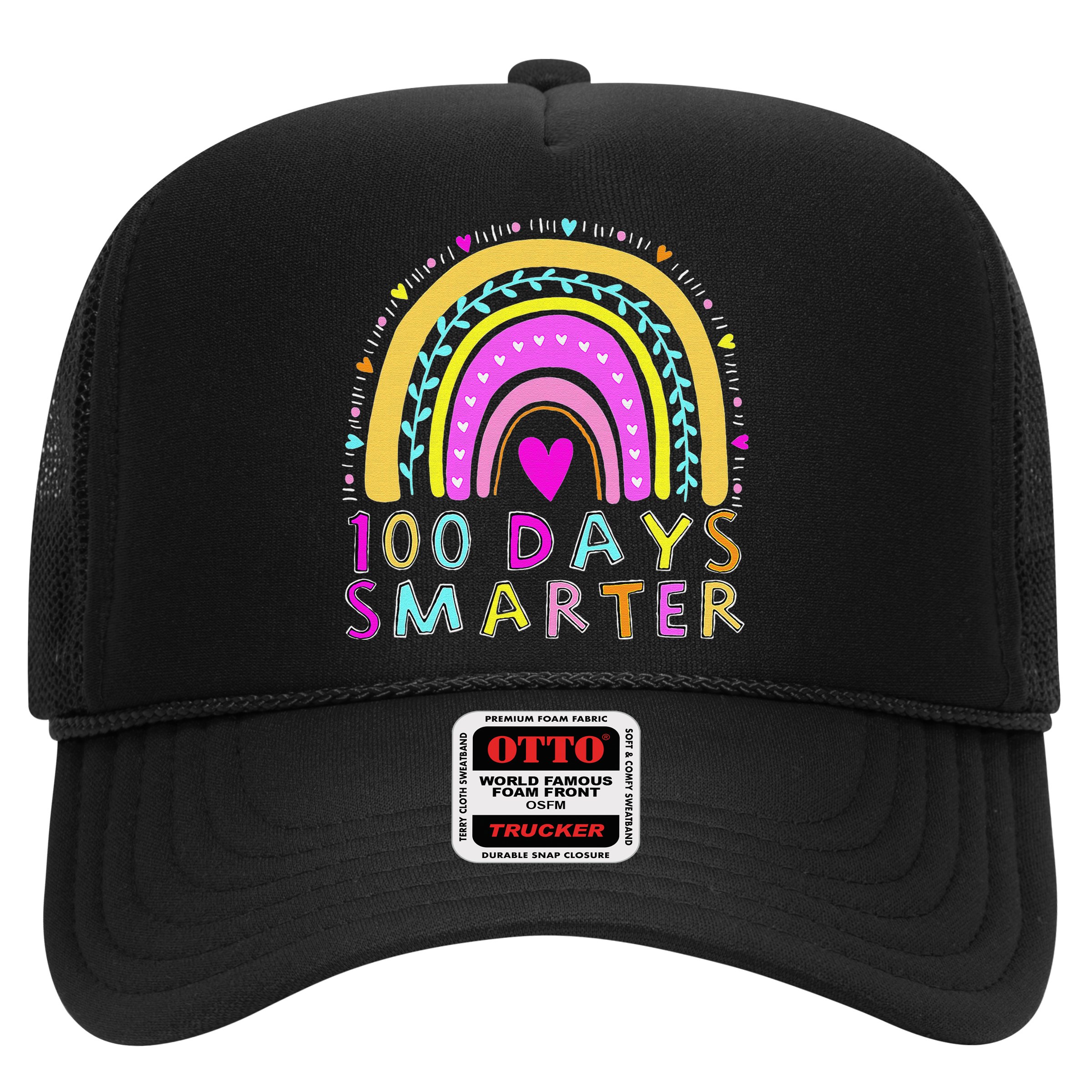 100th Day Of School Teacher rainbow 100 Days Smarter Hat
