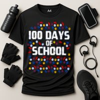 100 Days Of School  Sport Player  Cooling Performance Crew T-Shirt