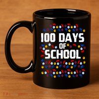 100 Days Of School  Sport Player  11oz C Handle Ceramic Mug