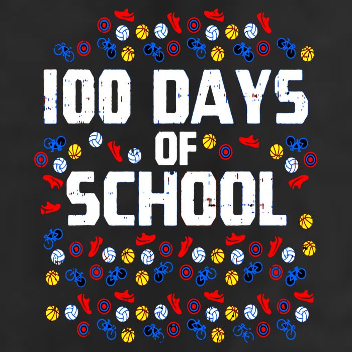 100 Days Of School  Sport Player  25L Jumbo Tote