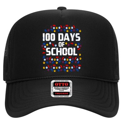 100 Days Of School  Sport Player  Trucker Hat