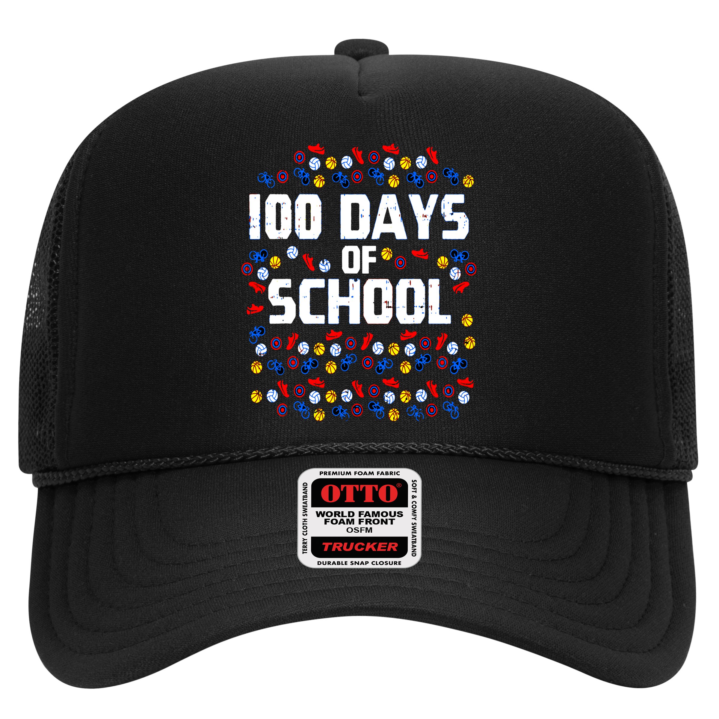 100 Days Of School  Sport Player  Hat