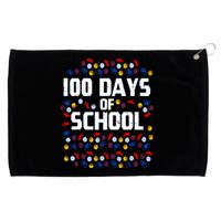 100 Days Of School  Sport Player  Grommeted Golf Towel