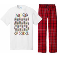 100 Days Of School Teacher Student Funny Pajama Set