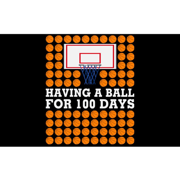 100th Day Of School Basketball Balls 100 Basket Balls Basketball Hoop Bumper Sticker