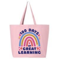 100 Days Of Great Learning School Rainbow 25L Jumbo Tote