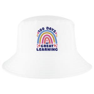 100 Days Of Great Learning School Rainbow Cool Comfort Performance Bucket Hat