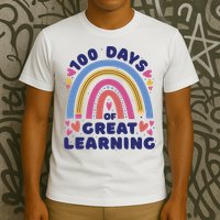 100 Days Of Great Learning School Rainbow T-Shirt