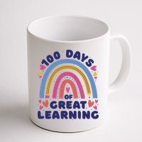 100 Days Of Great Learning School Rainbow Mug