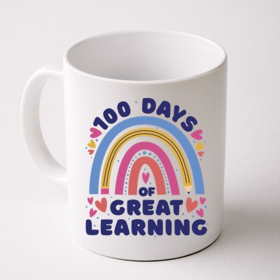 100 Days Of Great Learning School Rainbow Mug