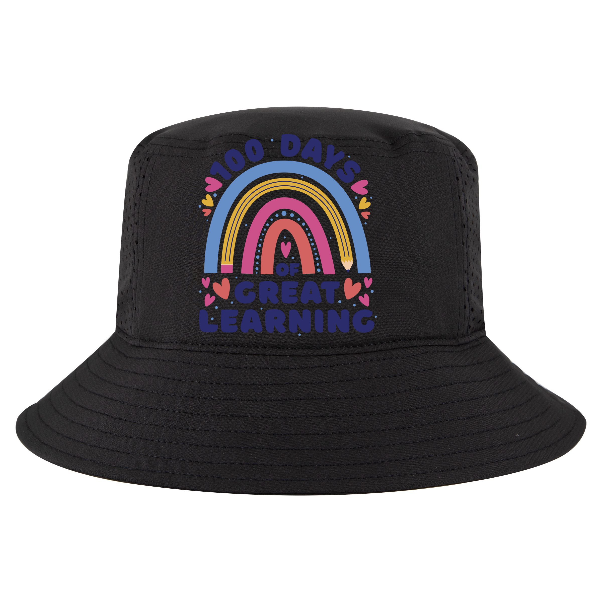 100 Days Of Great Learning School Rainbow Youth Performance Sprint T-Shirt