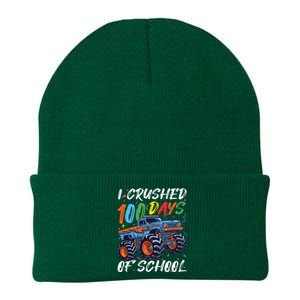 100 Days Of School Monster Truck Students And Teachers Knit Cap Winter Beanie