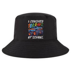 100 Days Of School Monster Truck Students And Teachers Cool Comfort Performance Bucket Hat