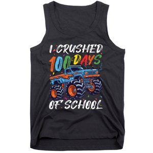 100 Days Of School Monster Truck Students And Teachers Tank Top