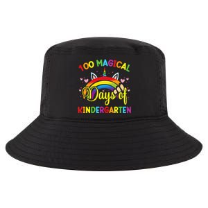 100th Day of Kindergarten For Girls 100 Magical Days Cool Comfort Performance Bucket Hat