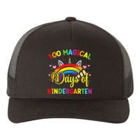 100th Day of Kindergarten For Girls 100 Magical Days Yupoong Adult 5-Panel Trucker Hat