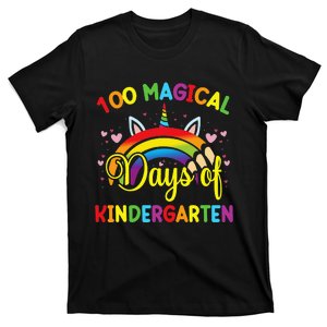 100th Day of Kindergarten For Girls 100 Magical Days T-Shirt