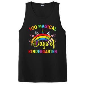 100th Day of Kindergarten For Girls 100 Magical Days PosiCharge Competitor Tank