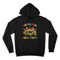 100th Day of Kindergarten For Girls 100 Magical Days Tall Hoodie