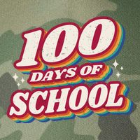 100 Days Of School Retro Legacy Tie Dye Trucker Hat